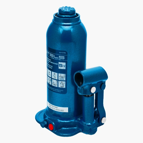 Домкрат гидравлический бутылочный, 5 т, h подъема 207-404 мм, в пластиковом кейсе Stels по ценам производителя в Казани с доставкой по всей России