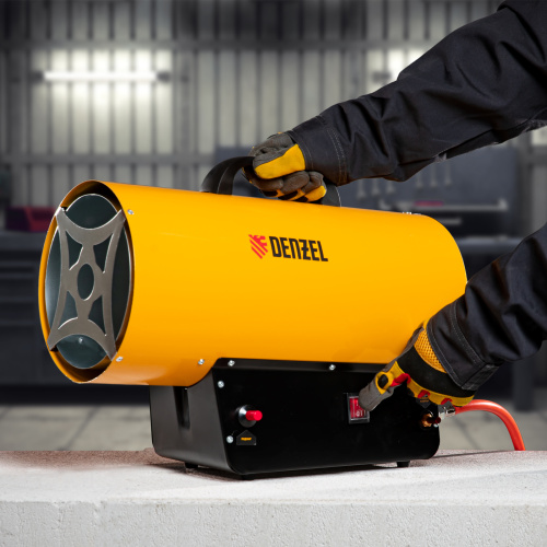 Газовая тепловая пушка GHG-30, 30 кВт, 900 м3/ч, пропан-бутан Denzel по ценам производителя в Казани с доставкой по всей России