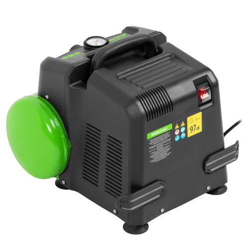 Компрессор воздушный безмаслянный BL 1100/6 1100Вт, ресивер 6 литров, 180 л/мин Сибртех купить в Москве с доставкой по всей России | ProtosMarket.ru