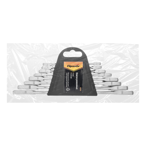 Набор ключей рожковых, 6 х 22 мм, 8 шт, хромированные Sparta купить в Москве с доставкой по всей России | ProtosMarket.ru