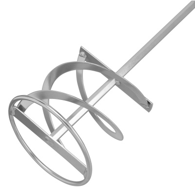 Миксер для красок и штукатурных смесей, 120 х 600 мм, оцинкованный, шестигранный хвостовик 10мм Denzel купить в Москве с доставкой по всей России | ProtosMarket.ru