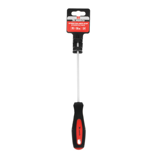 Отвертка Anti-Slip, PH1 х 150 мм, CrV, двухкомпонентная рукоятка Matrix купить в Москве с доставкой по всей России | ProtosMarket.ru