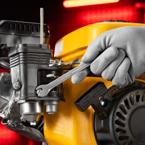 Ключ комбинированный, 10 мм, CrV, матовый хром Matrix купить в Москве с доставкой по всей России | ProtosMarket.ru