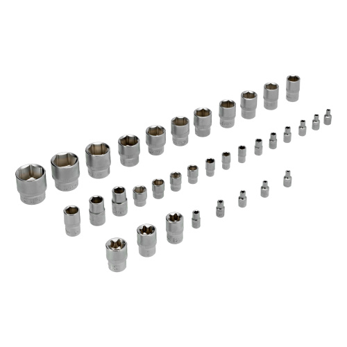 Набор инструментов, 1/2", 1/4", CrV, S2, пластиковый кейс, 194 предмета Denzel по ценам производителя в Казани с доставкой по всей России