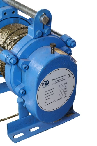 Лебедка электрическая  300 кг  70 м с канатом 220 В TOR KCD по ценам производителя в Казани с доставкой по всей России
