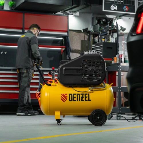 Компрессор воздушный рем. привод BCI 2200/100, 2,2 кВт, 100 литров, 420 л/мин Denzel купить в Москве с доставкой по всей России | ProtosMarket.ru