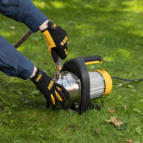 Садовый поверхностный насос GP1200Х, 1200 Вт, 3700 л/ч, подъем 46 м, нержавейка Denzel купить в Москве с доставкой по всей России | ProtosMarket.ru