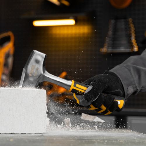 Кувалда 1,5 кг, цельнометаллическая, двухкомпонентная рукоятка Denzel купить в Москве с доставкой по всей России | ProtosMarket.ru