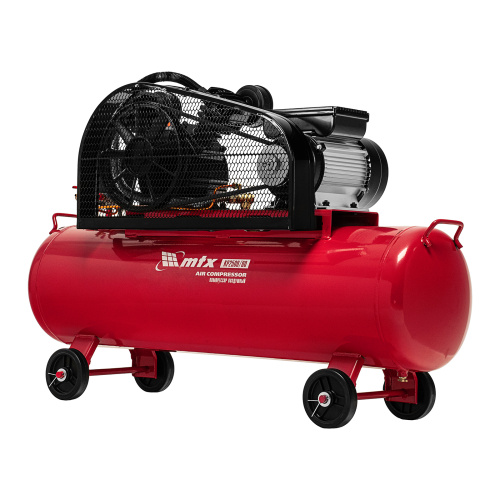 Компрессор воздушный ременный привод КР2500/80, 2,5 кВт, 80 литров, 420 л/мин МТХ купить в Москве с доставкой по всей России | ProtosMarket.ru