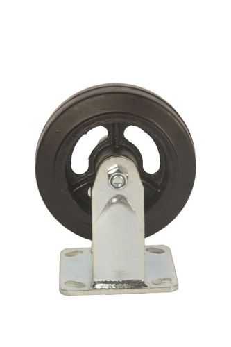 Колесо большегрузное неповоротное FCd 63 150 мм обрезиненное (F) купить в Москве с доставкой по всей России | ProtosMarket.ru