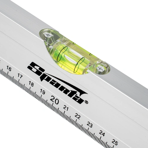 Уровень алюминиевый, 400 мм, 2 глазка, линейка Sparta по ценам производителя в Казани с доставкой по всей России