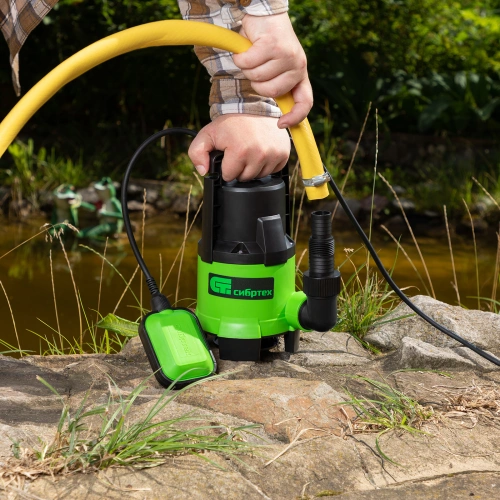 Дренажный насос для грязной воды СДН650-35, 650 Вт, напор 8 м, 11000 л/ч Сибртех купить в Москве с доставкой по всей России | ProtosMarket.ru