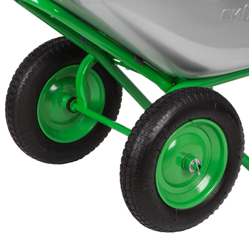 Тачка садово-строительная 2-х колесная, грузоподъемность 230 кг, объем 90 л Сибртех купить в Москве с доставкой по всей России | ProtosMarket.ru