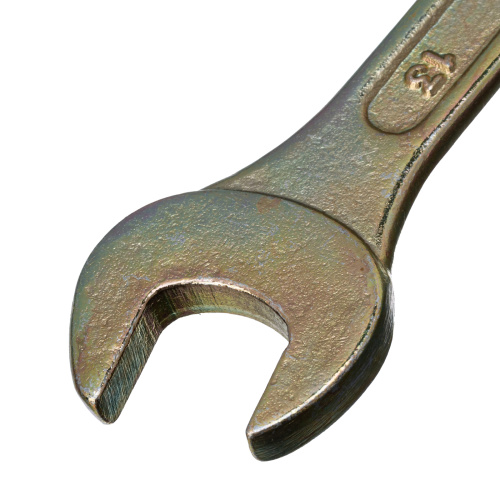 Ключ рожковый, 13 х 14 мм, желтый цинк Сибртех купить в Москве с доставкой по всей России | ProtosMarket.ru