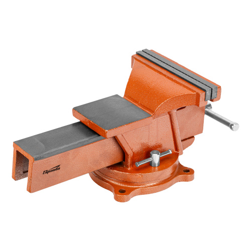 Тиски слесарные, 200 мм, поворотные, с наковальней Sparta купить в Москве с доставкой по всей России | ProtosMarket.ru