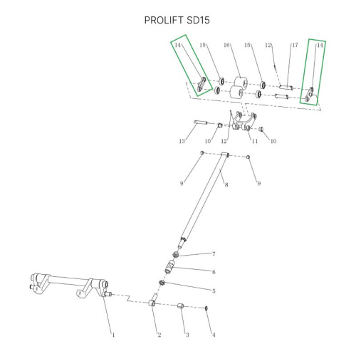 Соединительная пластина роликов для тележек SD15 по ценам производителя в Казани с доставкой по всей России