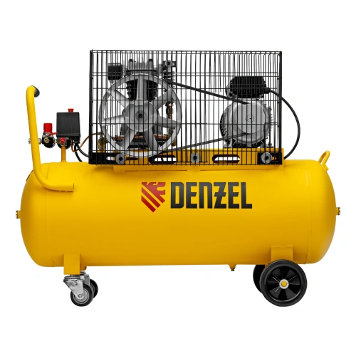 Компрессор воздушный BCI2300/100, ременный привод, 2.3 кВт, 100 литров, 400 л/мин Denzel по ценам производителя в Казани с доставкой по всей России