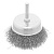 Щетка для дрели, 75 мм, "чашка" со шпилькой, витая проволока Сибртех по ценам производителя в Казани с доставкой по всей России