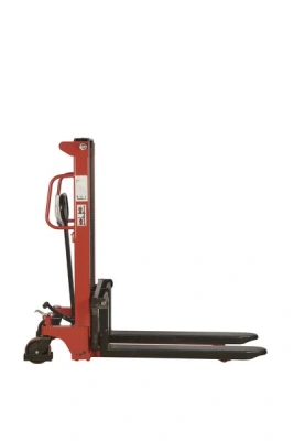 Штабелер гидравлический 1,0 т 2,0 м TOR CTY-EH с раздвижными вилами по ценам производителя в Казани с доставкой по всей России
