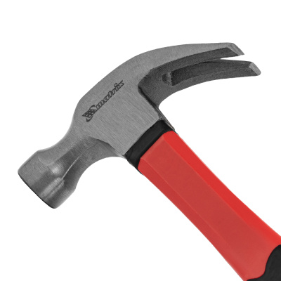 Молоток-гвоздодер, 450 г, боек 27 мм, фибергласовая обрезиненная рукоятка Matrix купить в Москве с доставкой по всей России | ProtosMarket.ru