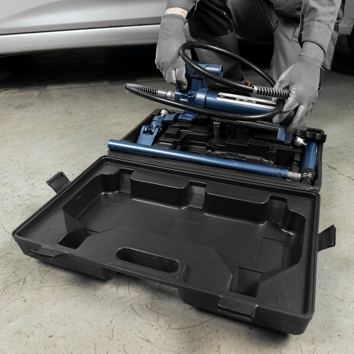 Растяжка гидравлическая, 4 т, набор из 17 предметов, 7 сменных насадок, в пластиковом кейсе Stels купить в Москве с доставкой по всей России | ProtosMarket.ru