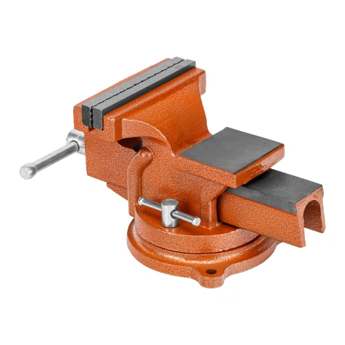 Тиски слесарные, 125 мм, поворотные, с наковальней Sparta купить в Москве с доставкой по всей России | ProtosMarket.ru