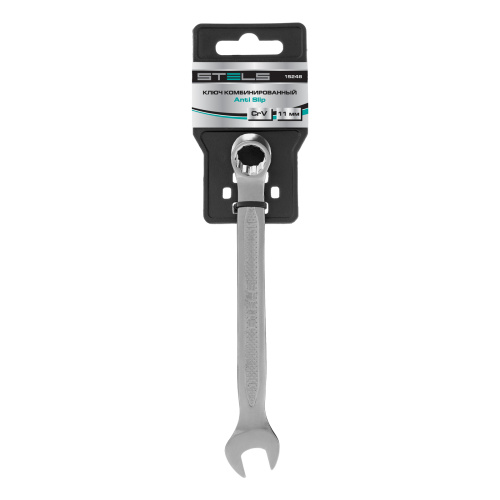 Ключ комбинированный, 11 мм, CrV, антислип Stels по ценам производителя в Казани с доставкой по всей России