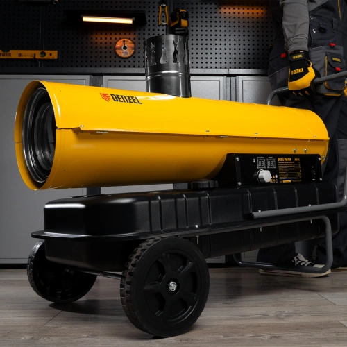 Дизельная тепловая пушка NHG-30i, 30 кВт, 750 м3/ч, непрямой нагрев, цифровой термостат Denzel по ценам производителя в Казани с доставкой по всей России