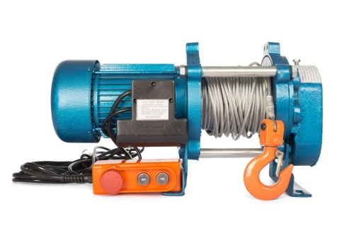 Лебедка электрическая  300 кг  30 м с канатом 220 В TOR KCD по ценам производителя в Казани с доставкой по всей России