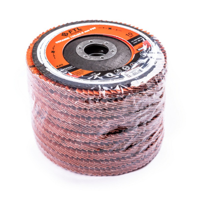 Круг лепестковый с керамическим абразивом для шлифования по нержавеющей стали FTL Everest 29 125 х 22,2 мм P60 по ценам производителя в Казани с доставкой по всей России