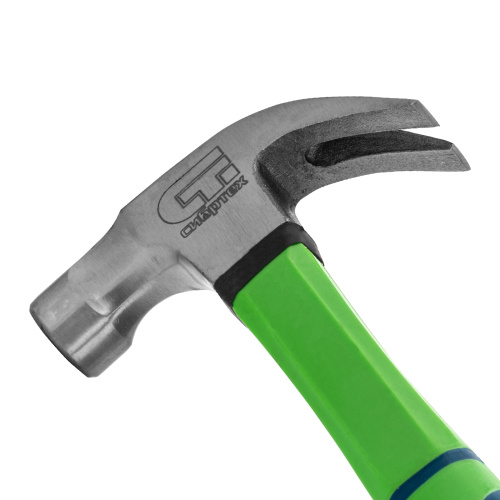 Молоток-гвоздодер, 450 г, с магнитом, фибергласовая обрезиненная рукоятка Сибртех купить в Москве с доставкой по всей России | ProtosMarket.ru