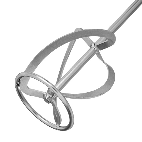 Насадка для миксера, для тяжелых растворов, 120 х 590 мм, оцинкованная, хвостовик резьба М14 Сибртех купить в Москве с доставкой по всей России | ProtosMarket.ru