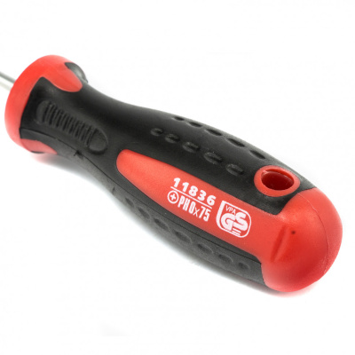 Отвертка Profi, PH0 х 75 мм, S2, двухкомпонентная рукоятка Matrix по ценам производителя в Казани с доставкой по всей России