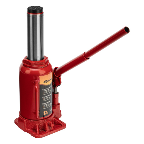 Домкрат гидравлический бутылочный, 12 т, h подъема 210-400 мм Sparta купить в Москве с доставкой по всей России | ProtosMarket.ru