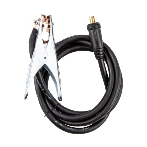 Кабель сварочный_Клемма 500А_Вилка 35-50, сеч. 50 мм2, 3 м по ценам производителя в Казани с доставкой по всей России