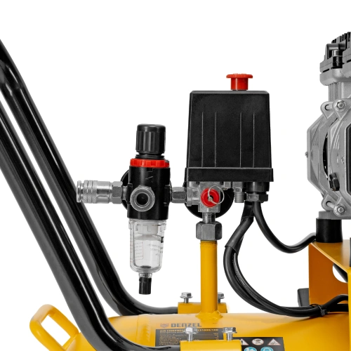 Компрессор безмасляный, малошумный DLS 1800/100,1800 Вт, 3x600, 100 л, 345 л/мин Denzel по ценам производителя в Казани с доставкой по всей России