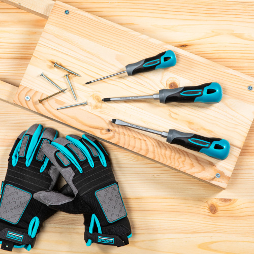 Набор отверток комбинированный 3 шт, S2, трехкомпонентная рукоятка Gross купить в Москве с доставкой по всей России | ProtosMarket.ru