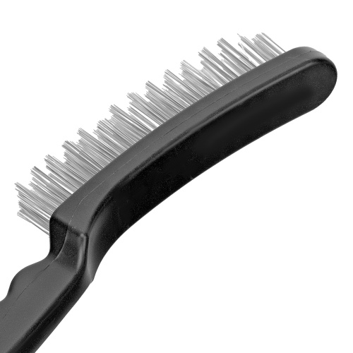 Щетка четырехрядная металлическая с пластмассовой ручкой Sparta по ценам производителя в Казани с доставкой по всей России