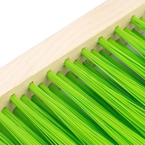 Щетка-сметка трехрядная, 280 мм, деревянная ручка Сибртех купить в Москве с доставкой по всей России | ProtosMarket.ru