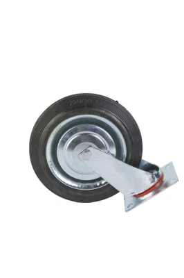 Колесо поворотное резина SC 85 250 мм (F) купить в Москве с доставкой по всей России | ProtosMarket.ru