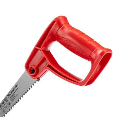 Ножовка по дереву для мелких пильных работ, 320 мм, цельнолитая однокомпонентная рукоятка Matrix по ценам производителя в Казани с доставкой по всей России