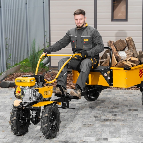 Мотоблок DPT-170S, 7 л.с., ремен.сцеп, фрез 3х4, ШОМ, передачи 2В/1Н Denzel по ценам производителя в Казани с доставкой по всей России