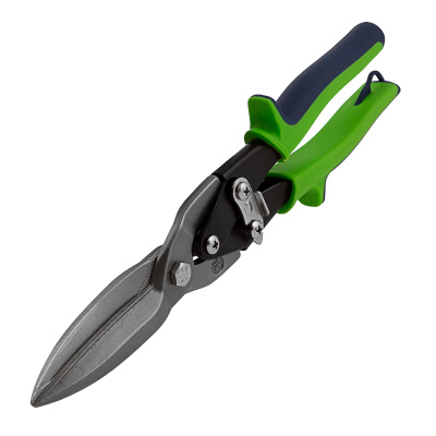 Ножницы по металлу, удлиненные, 285 мм, пряморежущие, двухкомпонентные обрезиненные рукоятки Сибртех купить в Москве с доставкой по всей России | ProtosMarket.ru