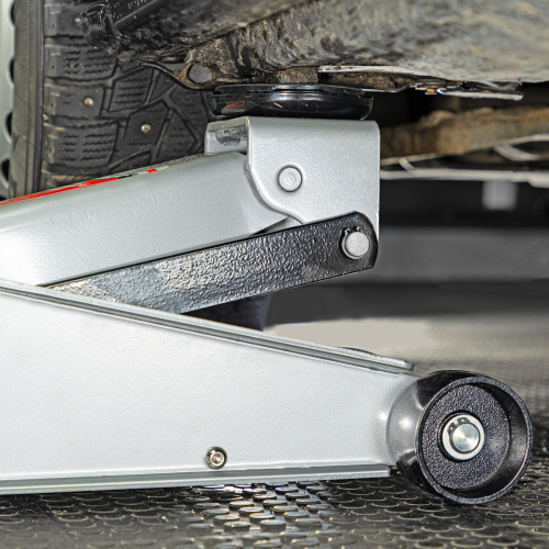 Домкрат гидравлический подкатной профессиональный, быстрый подъем, 3 т, 130-465 мм. Quick Matrix купить в Москве с доставкой по всей России | ProtosMarket.ru