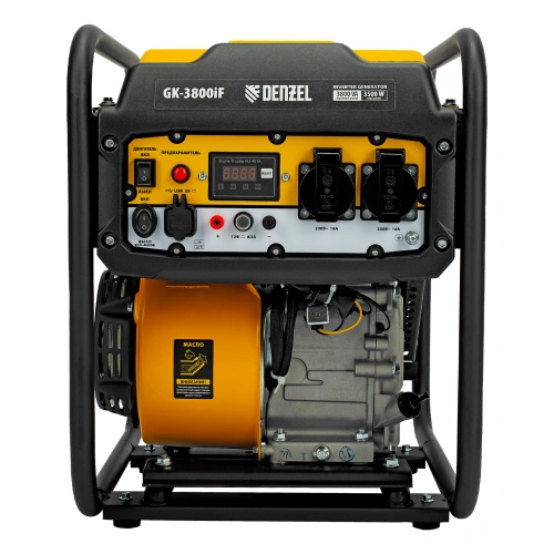 Генератор инверторный GK-3800iF, 3,8 кВт, 230 В, ручной старт DENZEL купить в Москве с доставкой по всей России | ProtosMarket.ru