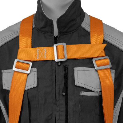 Удерживающая привязь УП IIД, с наплечными лямками, А-строп из синтетической ленты Сибртех купить в Москве с доставкой по всей России | ProtosMarket.ru