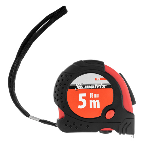 Рулетка Status Magnet fixation,5 м х 19 мм,обрезиненный корпус,зацеп с магнитом Matrix по ценам производителя в Казани с доставкой по всей России
