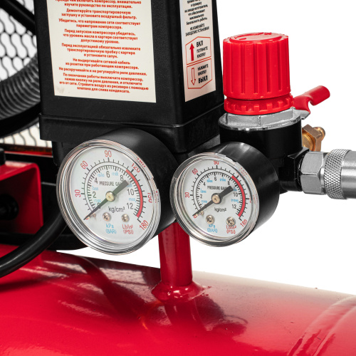 Компрессор воздушный ременный привод КР2500/80, 2,5 кВт, 80 литров, 420 л/мин МТХ купить в Москве с доставкой по всей России | ProtosMarket.ru