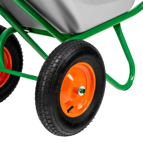 Тачка садово-строительная, 2-х колесная, усиленная, грузоподъемность 320 кг, объем 100 л Palisad по ценам производителя в Казани с доставкой по всей России