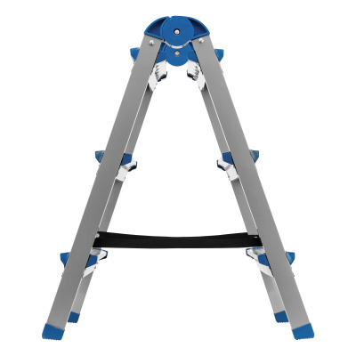 Стремянка двухсторонняя 3 ступени, сталь профиль, стальные ступени, Сибртех купить в Москве с доставкой по всей России | ProtosMarket.ru